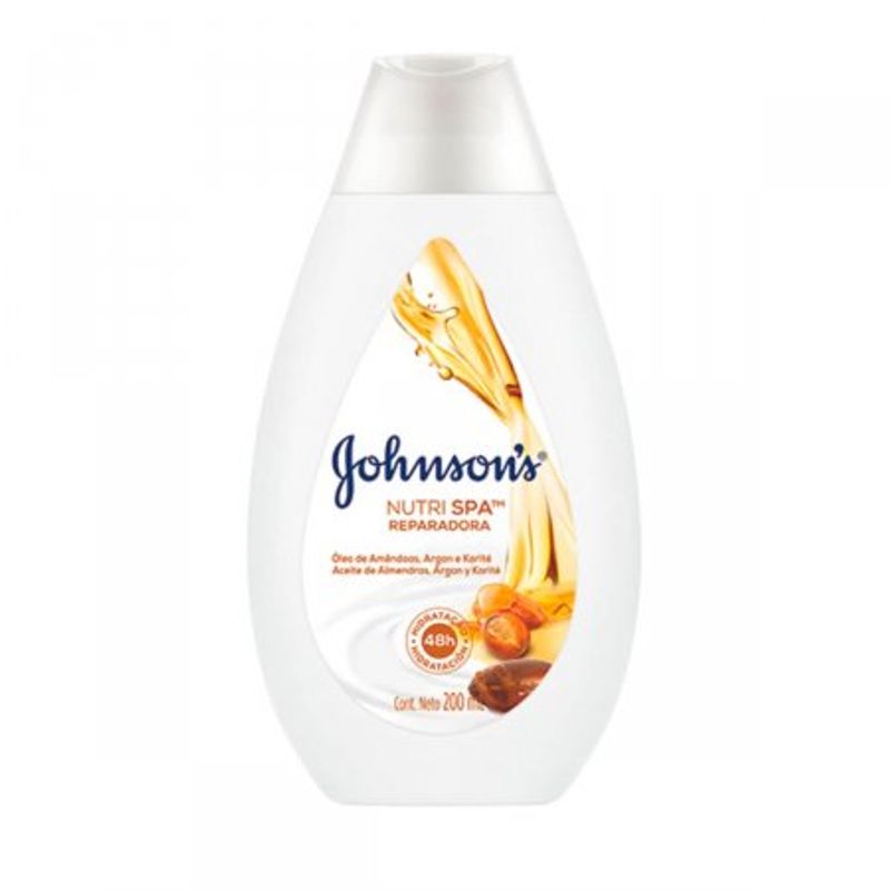 Locao-Hidratante-Johnsons-Amendoas-Argan-e-Karite-200ml