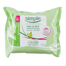Lenços Umedecidos Simple para Limpeza 25 Unidades