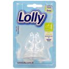 Bico de Mamadeira Lolly Baby Silicone Redondo