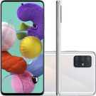 Smartphone Samsung Galaxy A51 128GB Octa-Core 2.3 Android Tela 6,5 4G Câmera 48MP+12MP+5MP Branco
