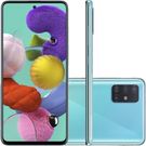 Smartphone Samsung Galaxy A51 128GB Octa-Core 2.3 Android Tela 6,5 4G Câmera 48MP+12MP+5MP Azul