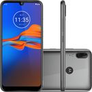 Smartphone Motorola Moto E6 Plus 64GB Dual 4G Cam Dupla 13MP Tela Max Vision de 6.1 Cinza Metálico