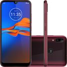 Smartphone Motorola Moto E6 Plus 64GB Dual 4G Cam Dupla 13MP Tela Max Vision de 6.1 Rubi
