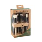 Kit Macrilan Eco Linha Sustentável com 7 Pincéis