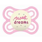 Chupeta Mam Perfect Night 0-6 Meses Rosa 2 Unidades