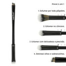 Pincel Versátil 4 Em 1 Esfumar A37 Macrilan