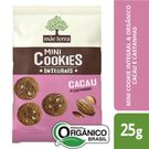 Cookie Integral Orgânico Mãe Terra Cacau e Castanhas 25g