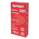 Anti-Infamatório Ketojet Cetoprofeno 20mg Agener União 10 Comprimidos