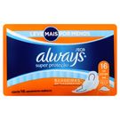 Absorvente Always Com Abas Super Proteção 16 Unidades