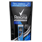 Refil Sabonete Líquido Rexona Men Antibacterial 200ml