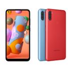 Smartphone Samsung Galaxy A11 Azul 64GB 4G Tela 6.4 Câmera Tripla
