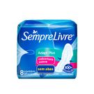 Absorvente Sempre Livre Adapt Plus Suave Sem Abas 8un