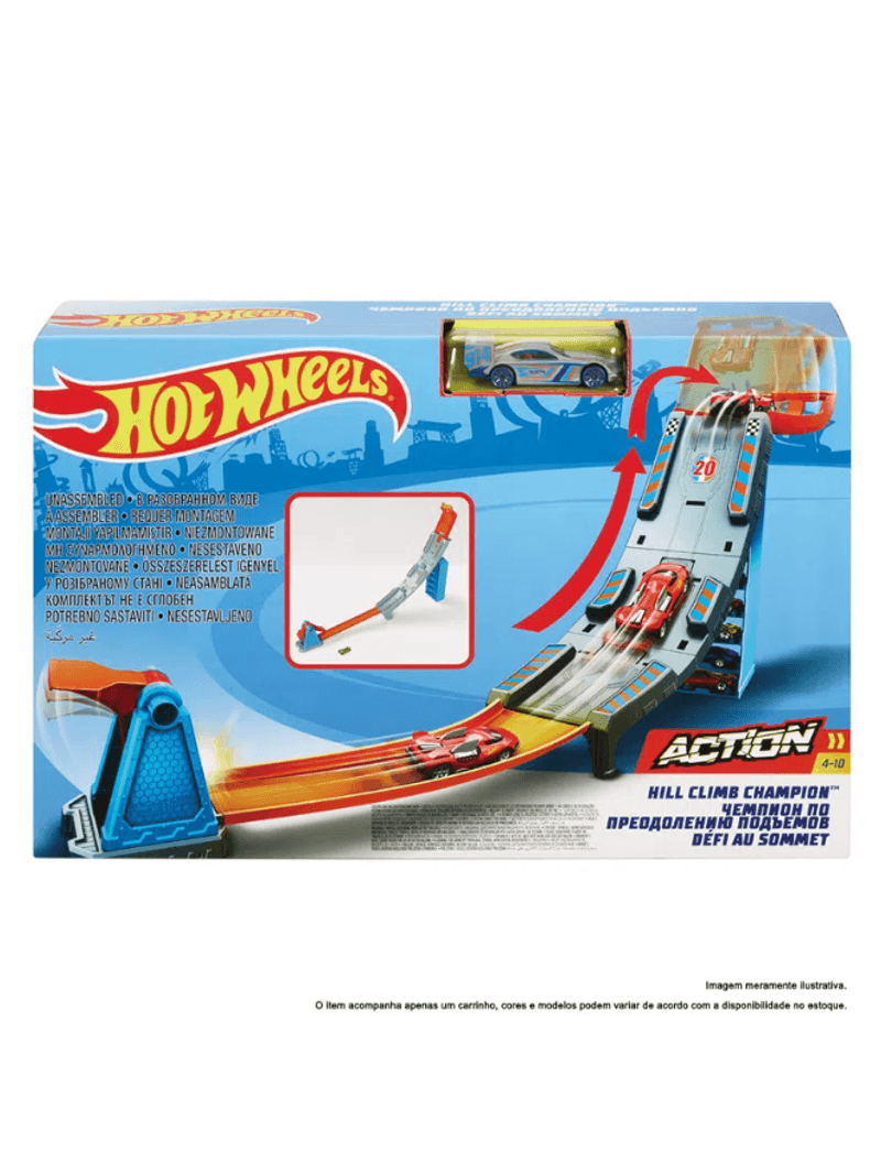 Pista Hot Wheels Action Campeonato Mattel-Farmácia Indiana