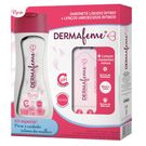Sabonete Íntimo Dermafeme 200ml+Lenço Umedecido Dermafeme 16 Unidades