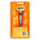 Aparelho Recarregável e Carga para Barbear Gillette Fusion5