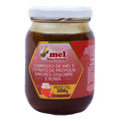 Mel Própolis Santa Bárbara Romã Gengibre 300g