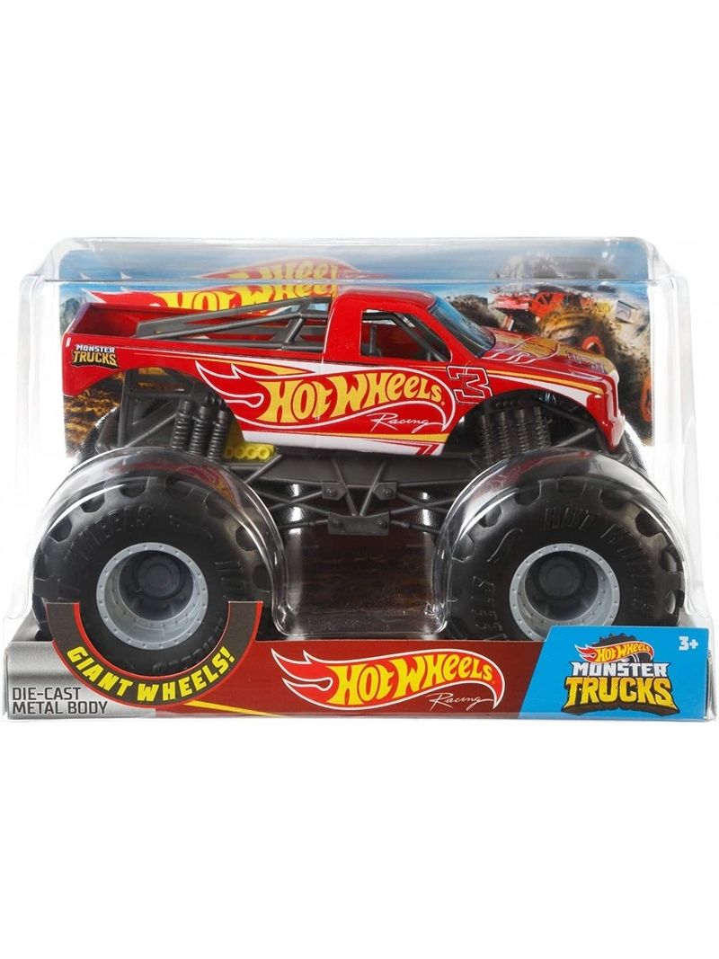 Hot Wheels Monster Trucks Veículo de Brinquedo 1:24 - Unidade - Sortido