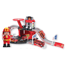 Pista Express Wheels Garagem de Bombeiro 42 Peças MUltikids