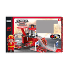 Pista Express Wheels Garagem de Bombeiro 42 Peças MUltikids