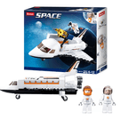 Blocos De Montar Ônibus Espacial+Astronautas 231 Peças Multikids