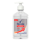 Álcool em Gel 70% Higienizante Rexona Pump Original 500ml