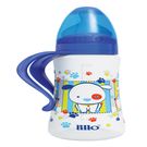 Mamadeira Lillo Bico Ortodôntico Silicone Design Fashion Azul 300ml