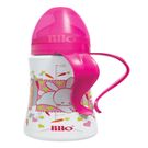 Mamadeira Lillo Bico Ortodôntico Silicone Design Fashion Rosa 300ml