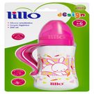 Mamadeira Lillo Bico Ortodôntico Silicone Design Fashion Rosa 300ml