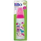 Mamadeira Lillo Bico Ortodôntico Silicone Divertida Rosa 250ml