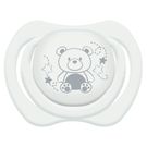 Chupeta Lillo Design Ortodôntica Silicone Alça Tamanho 2 Branca