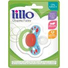 Chupeta Lillo Funny Ortodôntica Silicone Menino Tamanho 2 Azul