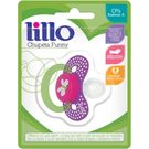 Chupeta Lillo Funny Ortodôntica Silicone Menina Tamanho 2 Rosa