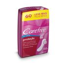 Protetor Diário Carefree Proteção Sem Perfume 60un