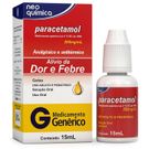 Paracetamol 200mg Neo Química Gotas 15ml