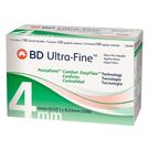 Agulha Caneta BD Ultra-Fine 4mm 32g 100 Unidades