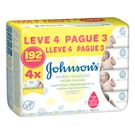 Toalhas Umedecidas Johnson's Baby Recém Nascido 48 Unidades Leve 4 Pague 3
