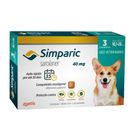 Simparic Cães de 10,1 kg a 20,0 kg 40mg 3 Comprimidos