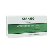 Supositório de Glicerina Granado Pharmacias 12 Unidades