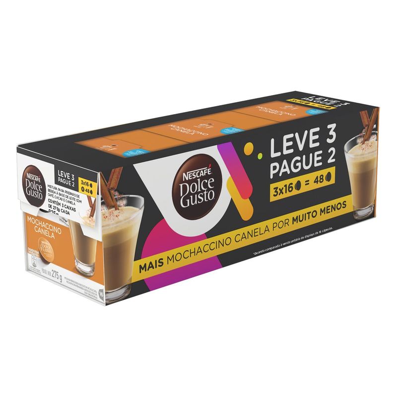 Pack-Mochaccino-em-Capsula-Canela-Nescafe-Dolce-Gusto-Caixa-825g-Leve-3-Pague-2-Unidades