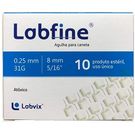 Agulha para Caneta Labfine 8mm 31g 10 Unidades