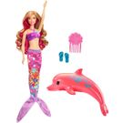 Boneca Barbie Sereia Transformação Mágica