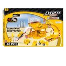 Garagem de Construção Multikids Express Wheels 40 Peças