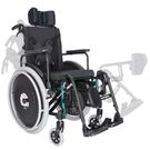Cadeira de Rodas Ortomobil MA3R Reclinável Largura 42 Verde