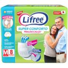 Fralda Geriátrica Lifree Super Conforto M 8 Unidades