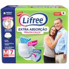 Fralda Geriátrica Lifree Extra Absorção M 7 Unidades