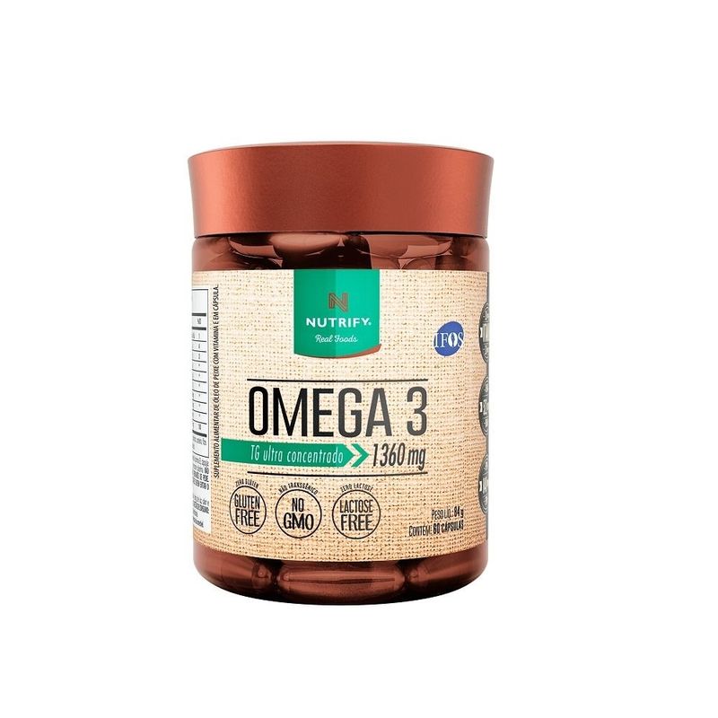 omega 3 nutrify 60 capsulas