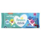 Lenço Umedecido Pampers Splash Baby Shark 48 Unidades