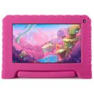 Tablet Multilaser Kid Pad Lite 16GB Quad Core Memória 8GB Rosa NB303