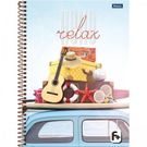 Caderno Espiral Foroni Capa Dura F+ Sortidos 96 Folhas