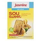 Biscoito Sou Sweet sem Açúcar Jasmine Maracujá e Chia 90g